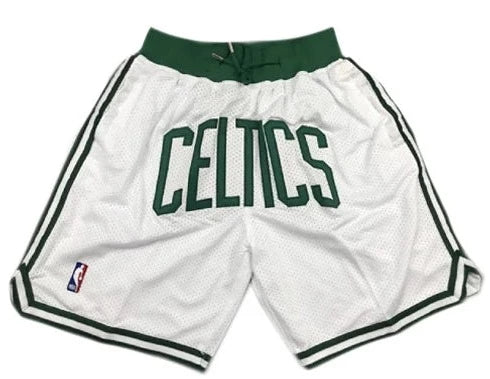 Boston Celtics Just Don Shorts (Large Only)